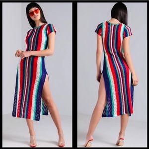 Gorgeous crocheted maxi dress